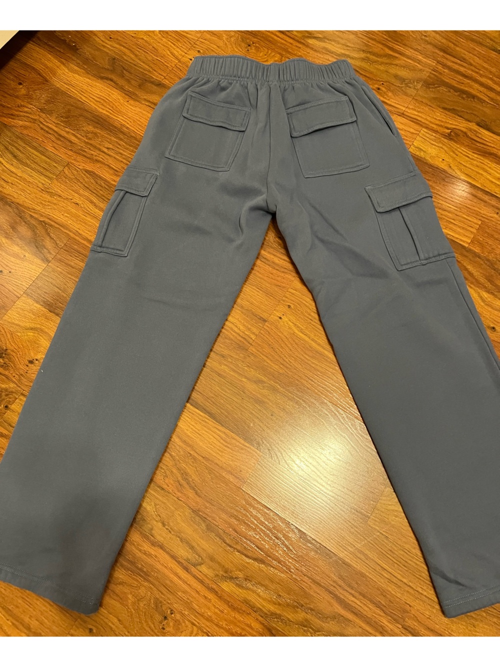 New BBL Fleece cargo Sweatpants slate blue size medium - Picture 6 of 10